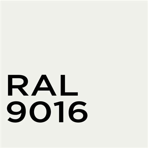 ral 9016 paint color.